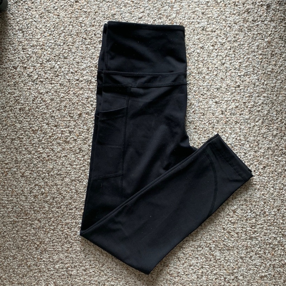 Zyia light n tight black 3/4 leggings